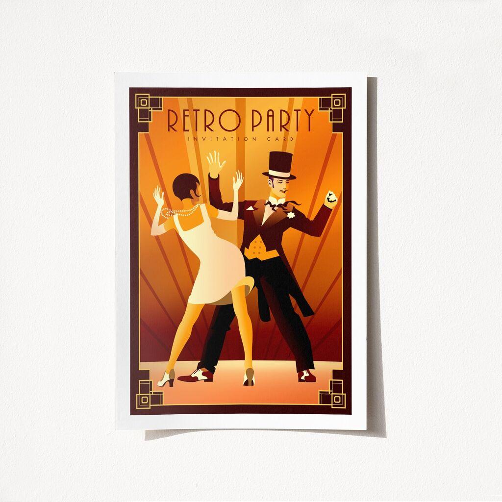 Wallity Poster Dance-1986, 21x29,7 cm