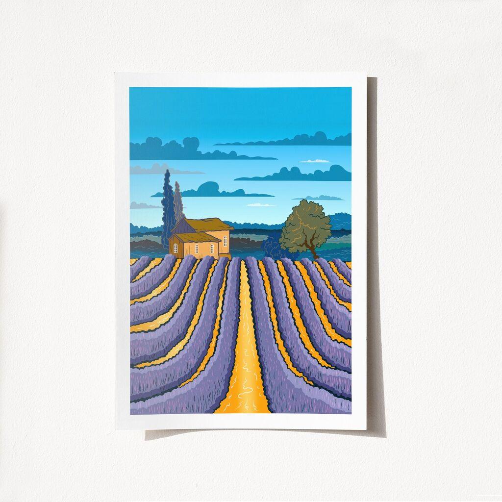 Wallity Poster France-2027, 21x29,7 cm