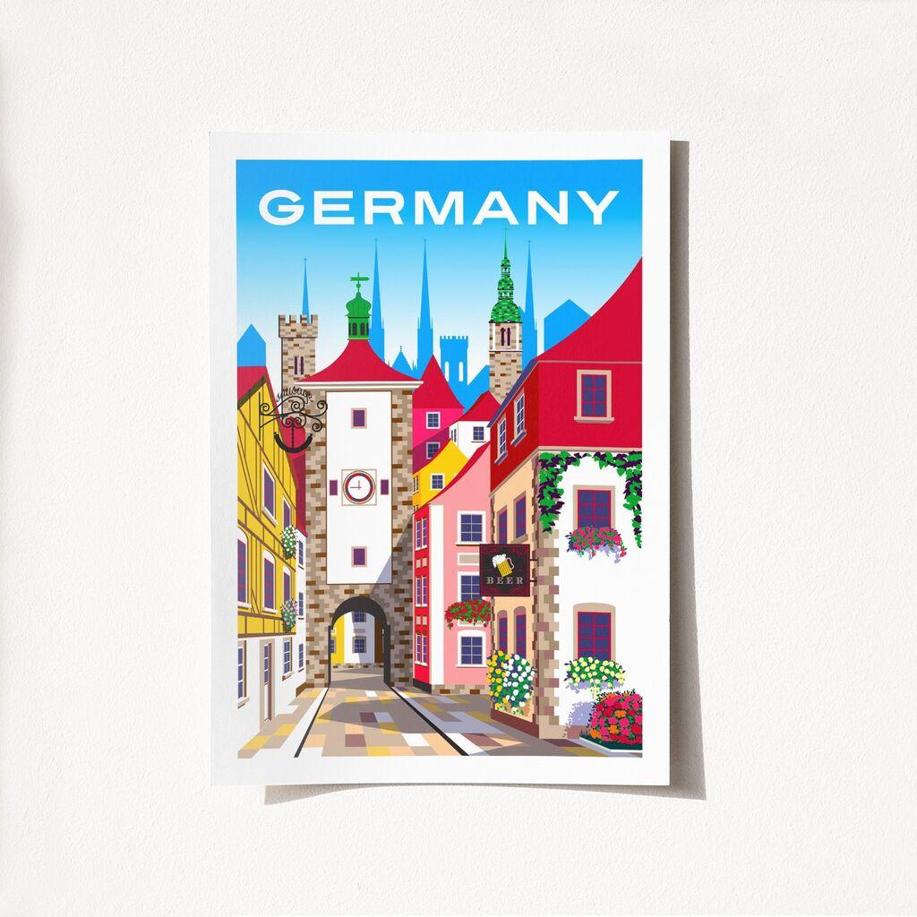 Wallity Poster Germany-2002, 29,7x42 cm