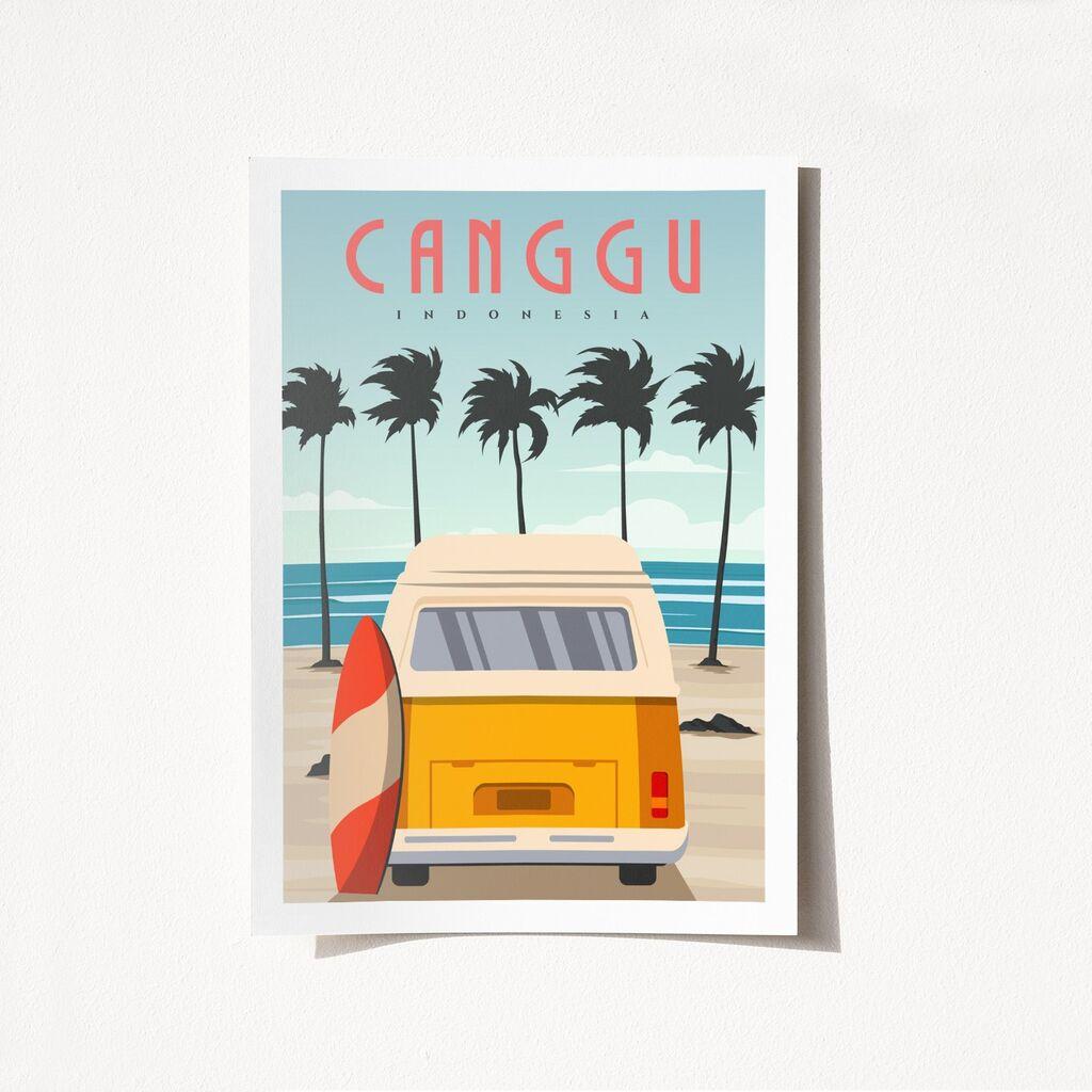 Wallity Poster Canggu-1991, 42x59,4 cm