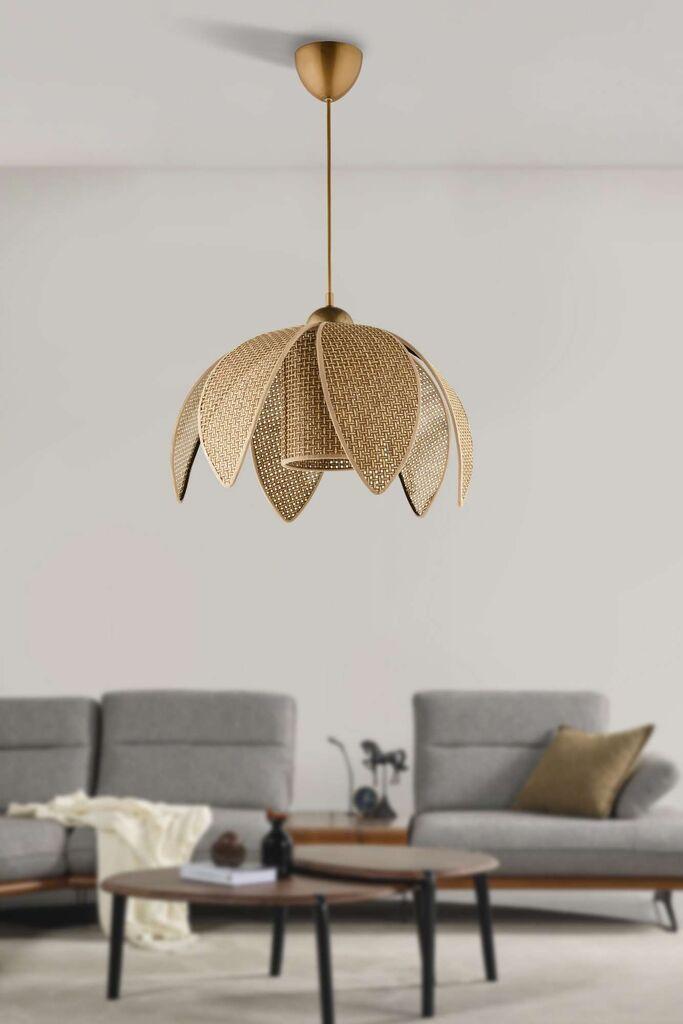 Opviq Luster 64897, Krem-zlatne boje