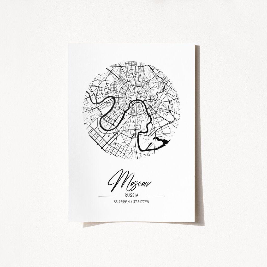 Wallity Poster Russia-2071, 21x29,7 cm