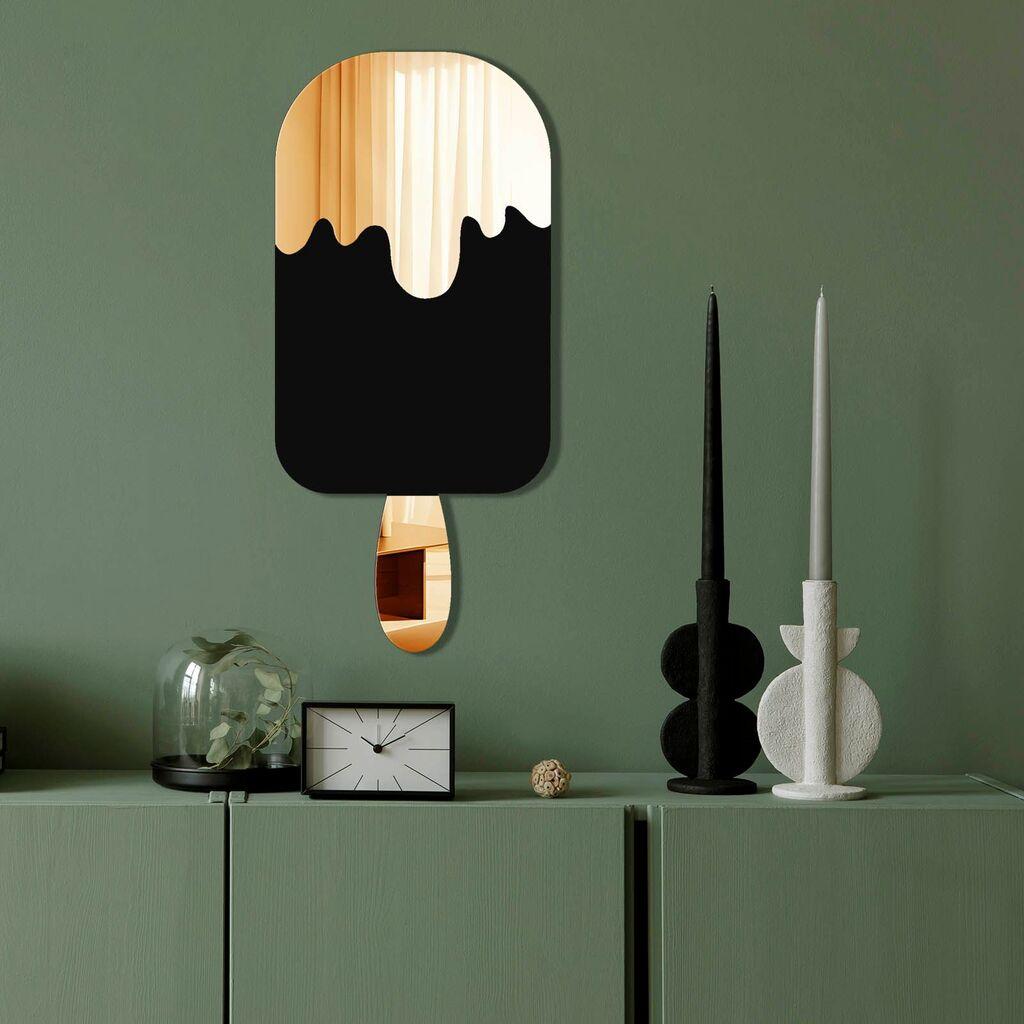 Wallity Ogledalo Ozgl518, 27x60 cm, Zlatne boje