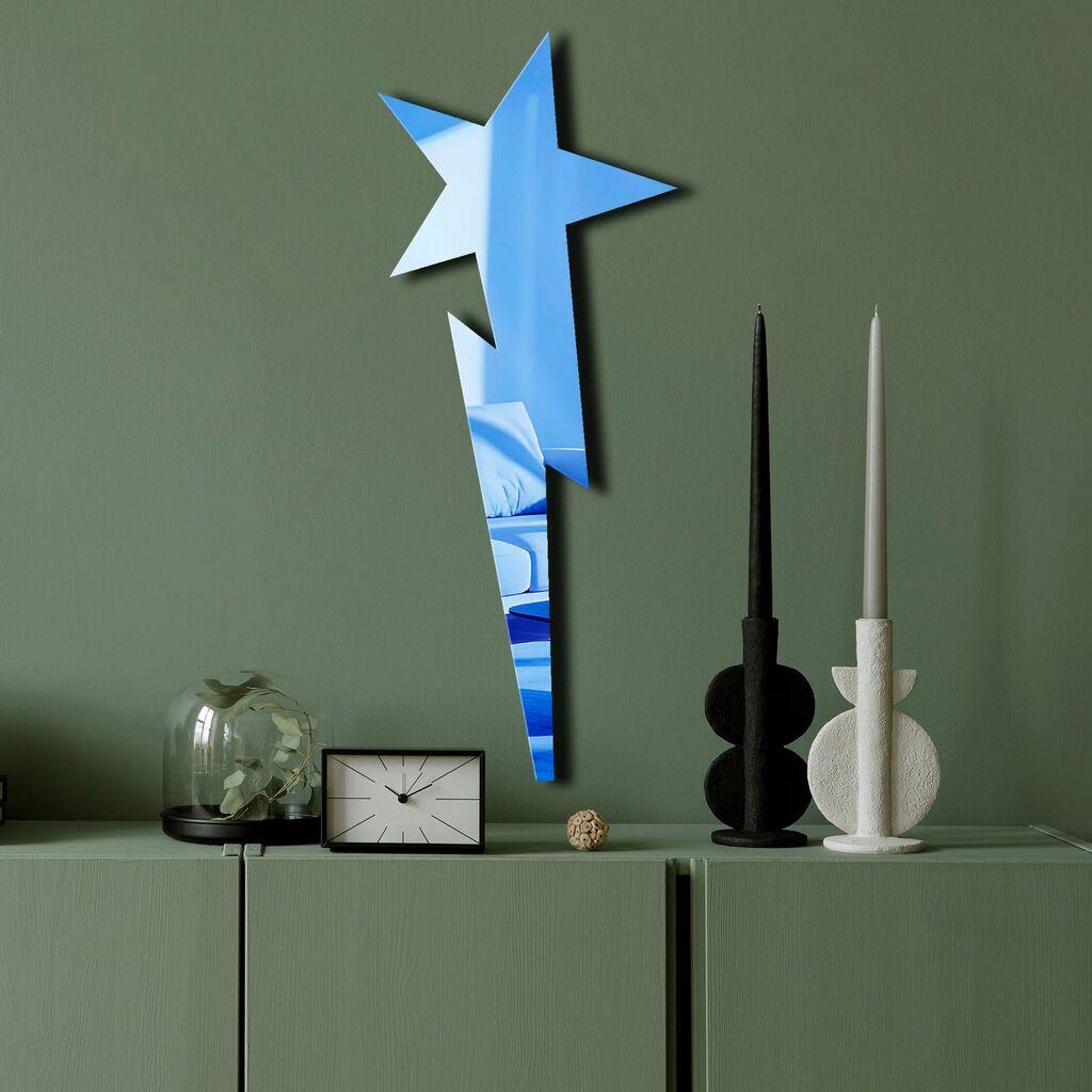 Wallity Ogledalo Ozgl521, 24x60 cm, Plavo