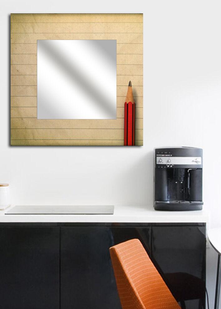 Wallity Ogledalo MA-44, 50x50 cm, Šareno