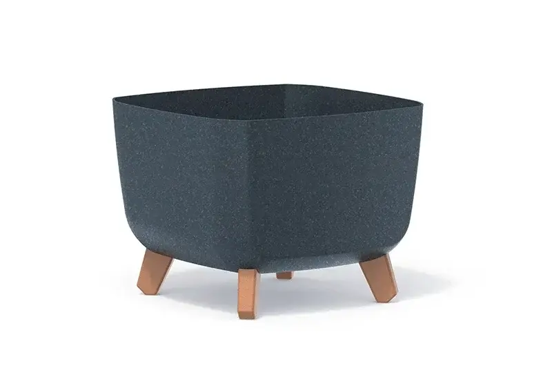 Gracia Dekorativna saksija Square Eco wood L300W, Antracit