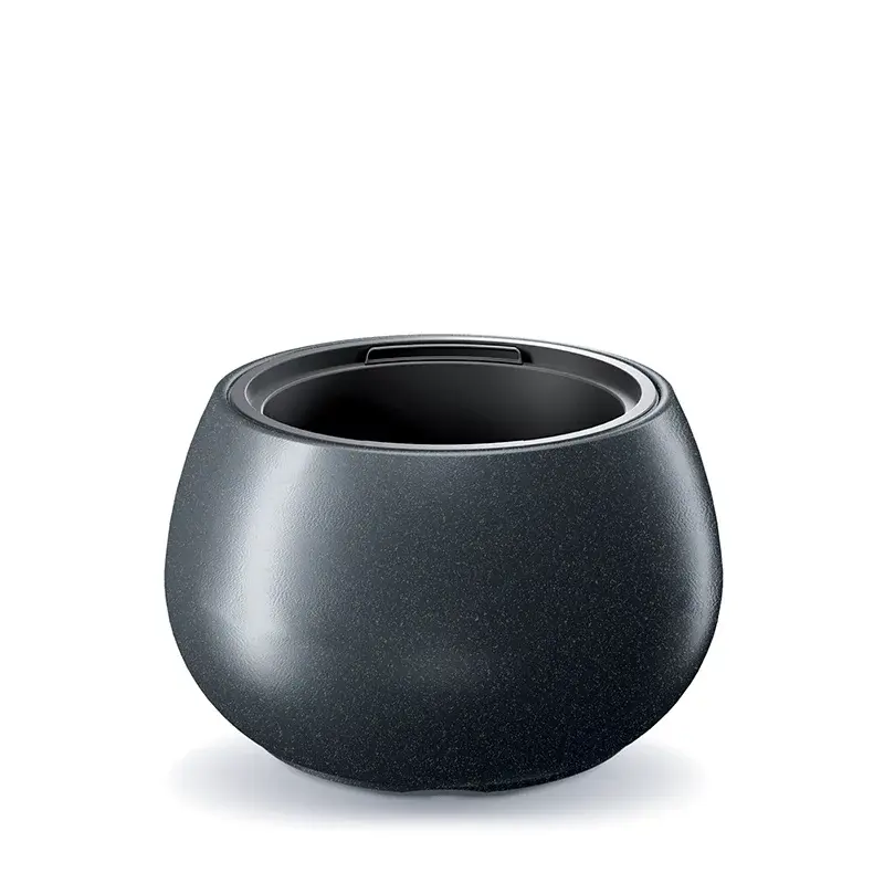 Heos Dekorativna saksija Eco Wood K400W, Antracit