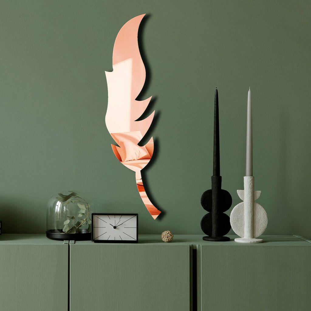 Wallity Ogledalo Ozgl524, 18x65 cm, Rose-gold