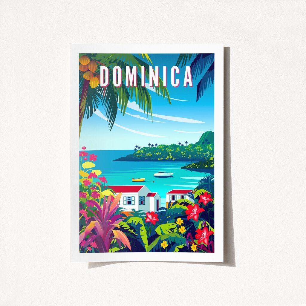 Wallity Poster Dominica-2012, 42x59,4 cm