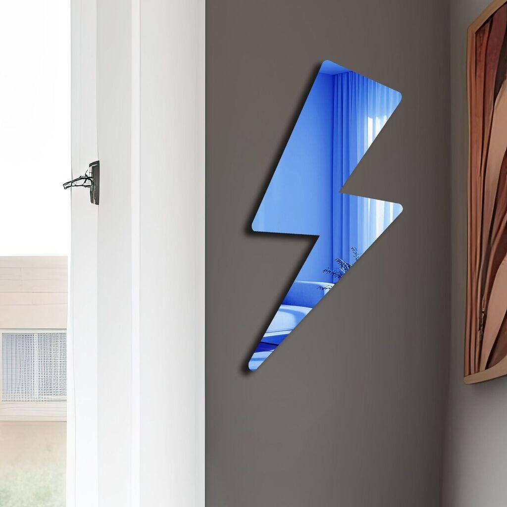 Wallity Ogledalo Ozgl504, 29x60 cm, Plavo