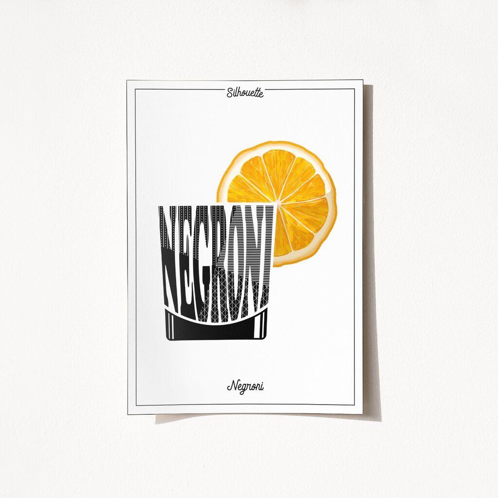 Wallity Poster Negroni-2056, 50x70 cm