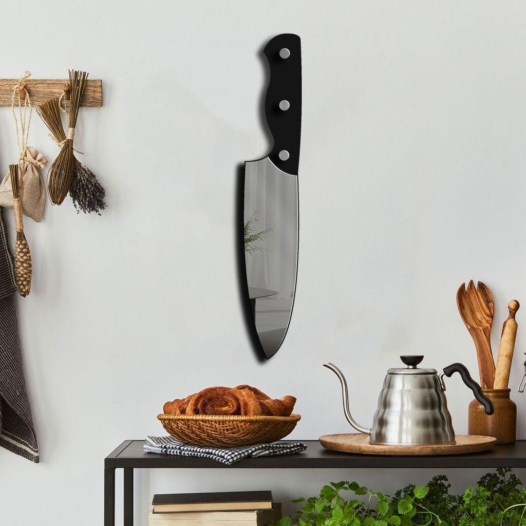 Wallity Ogledalo Ozgl514, 12x70 cm, Sivo