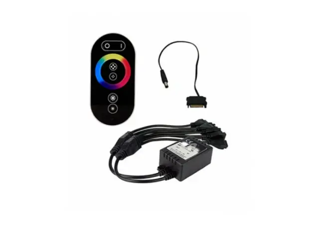 Rampage Kontroler SATA ventilatora, 1 kanalni, RGB Lighting