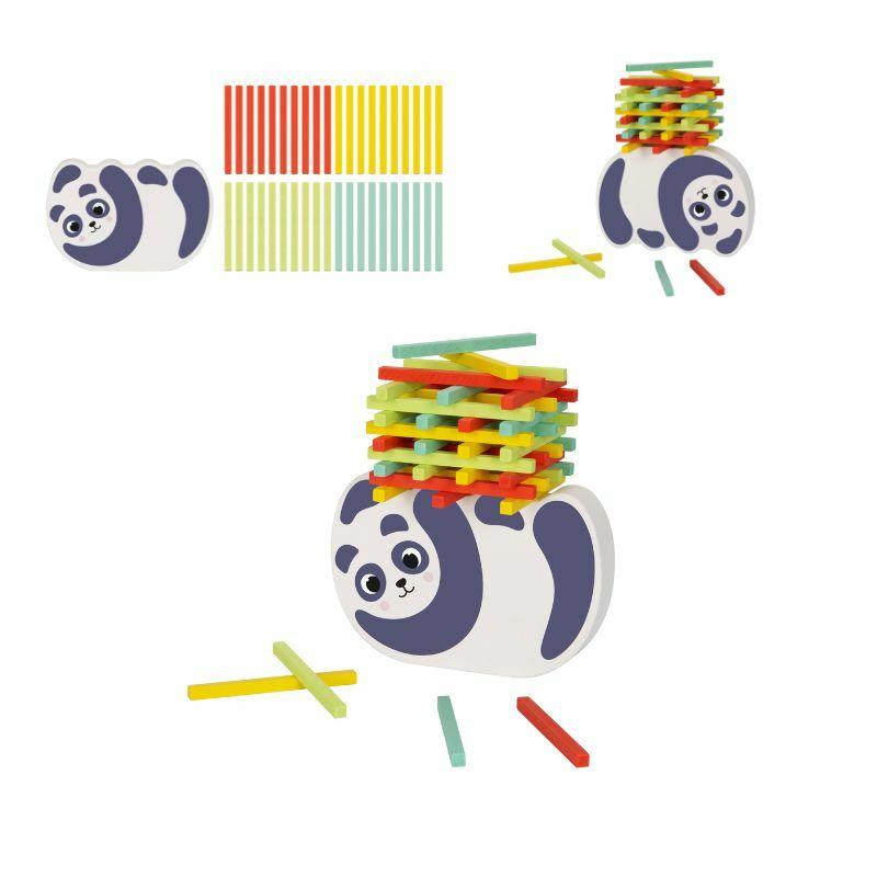 Tooky Toy Igračka Panda Balance HP082, Šarena