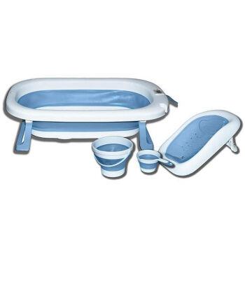 BBO Set sklopiva kadica za bebe sa dodacima BL-BT338T, Plavi