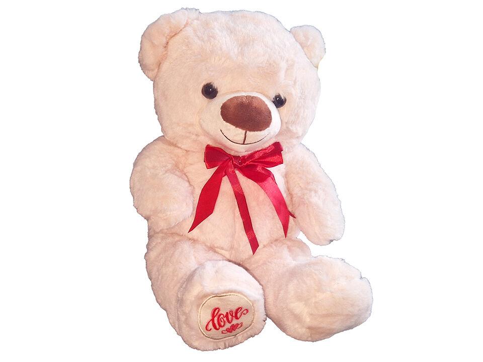 Meda sa crvenom mašnom