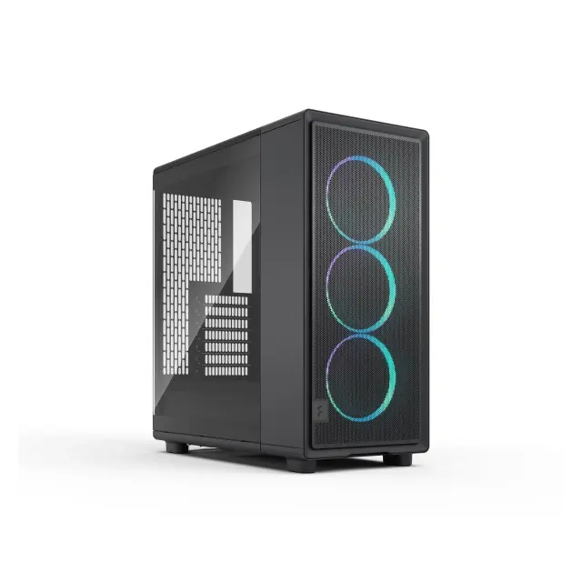 Fractal Design Kućište Epoch TG  FD-C-EPO1A-04, RGB, Light tint, Crno