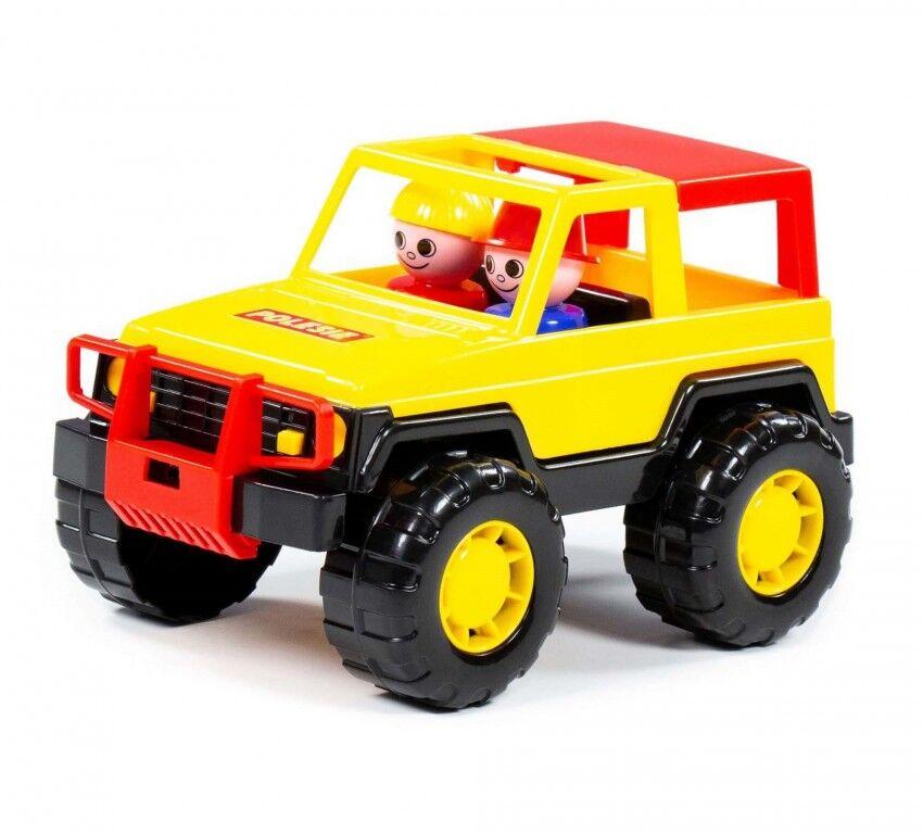 Polesie Igračka Džip Voyage sa figuricama, Žuta