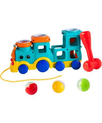 Infunbebe Igračka za bebe Vozić sa lopticama, Šareni