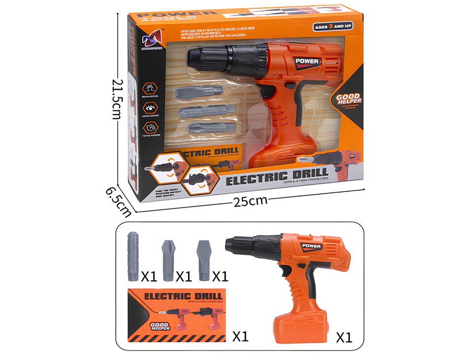 Igračka Set bušilica, Narandžasta