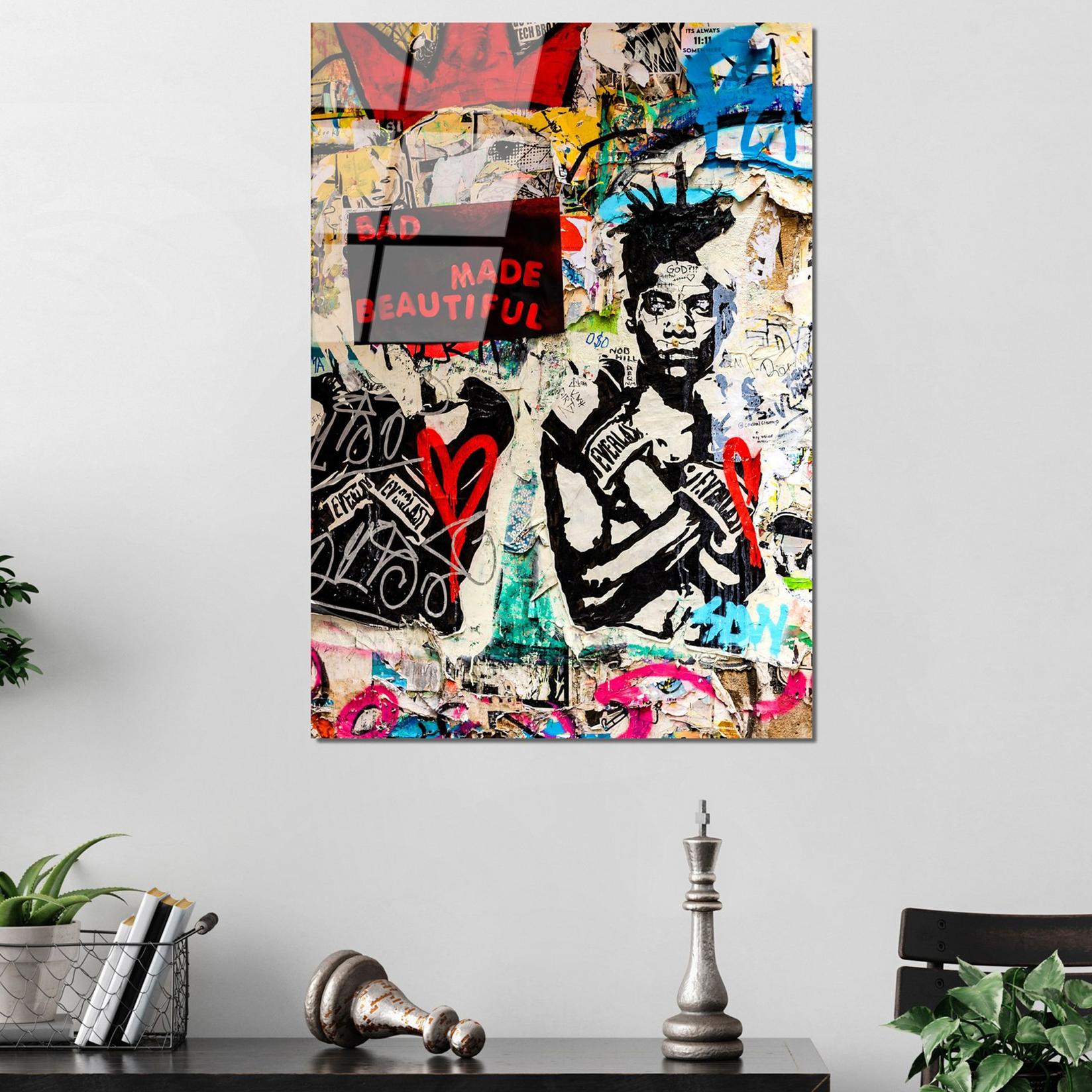 Wallity Slika od kalenog stakla 45x65cm