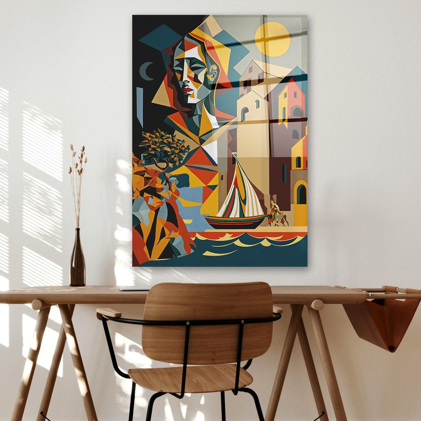 Wallity Slika od kalenog stakla 50x70cm