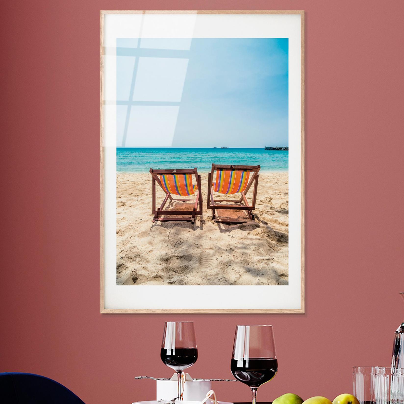 Wallity Slika od kalenog stakla 30x45cm