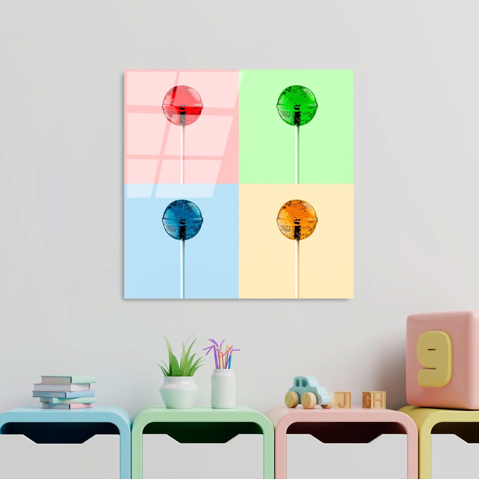 Wallity Slika od kalenog stakla 50x50cm