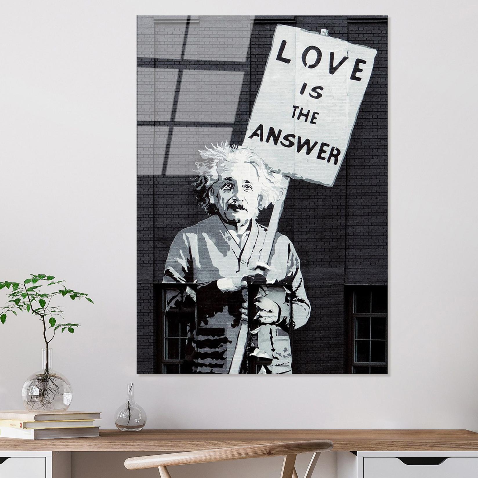 Wallity Slika od kalenog stakla 45x65cm