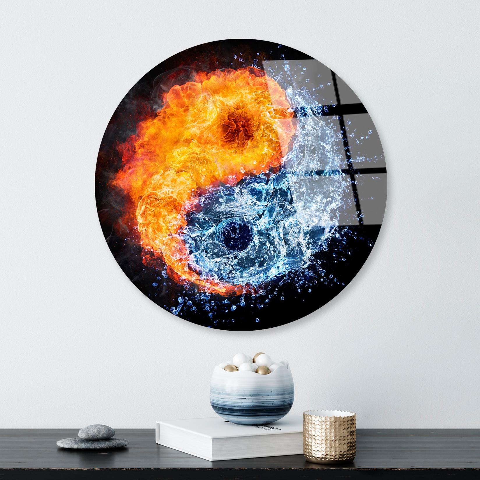 Wallity Slika od kalenog stakla 30cm