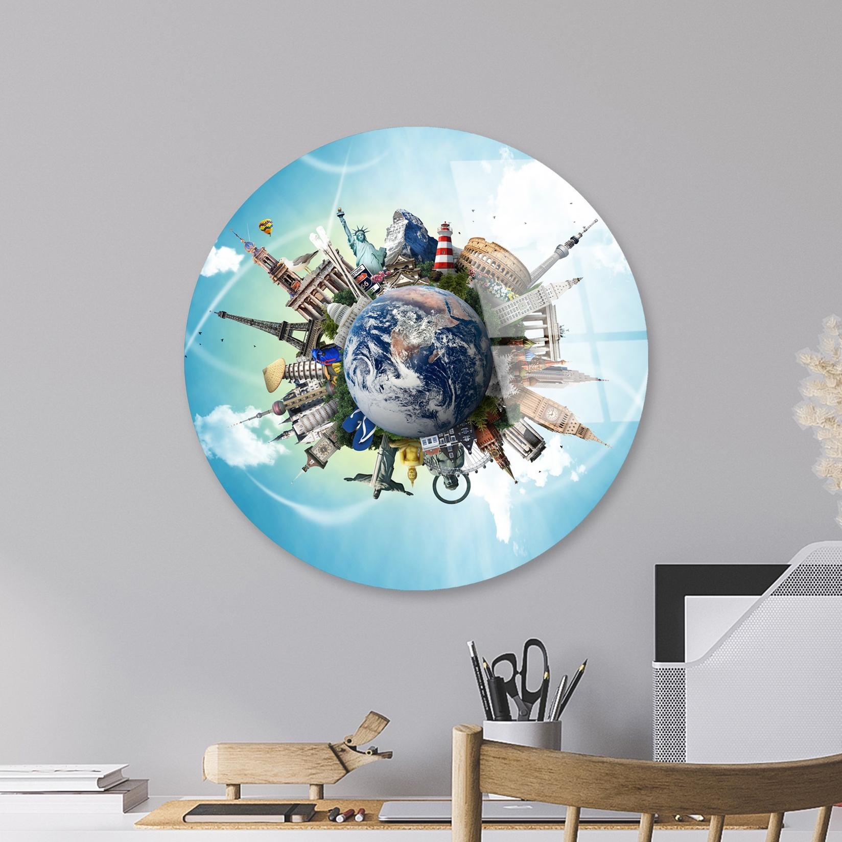 Wallity Slika od kalenog stakla 30cm