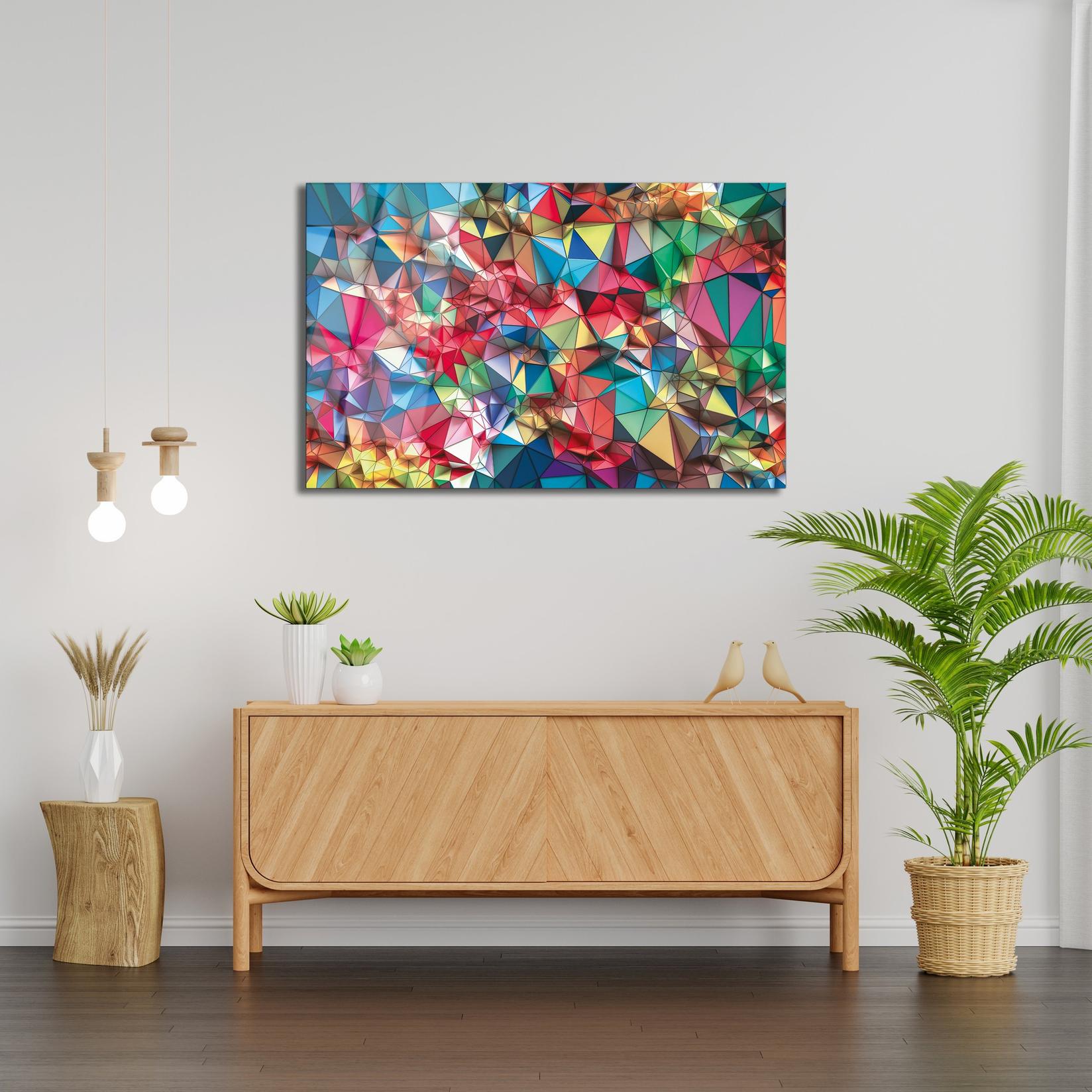 Wallity Slika od kalenog stakla 72x46cm