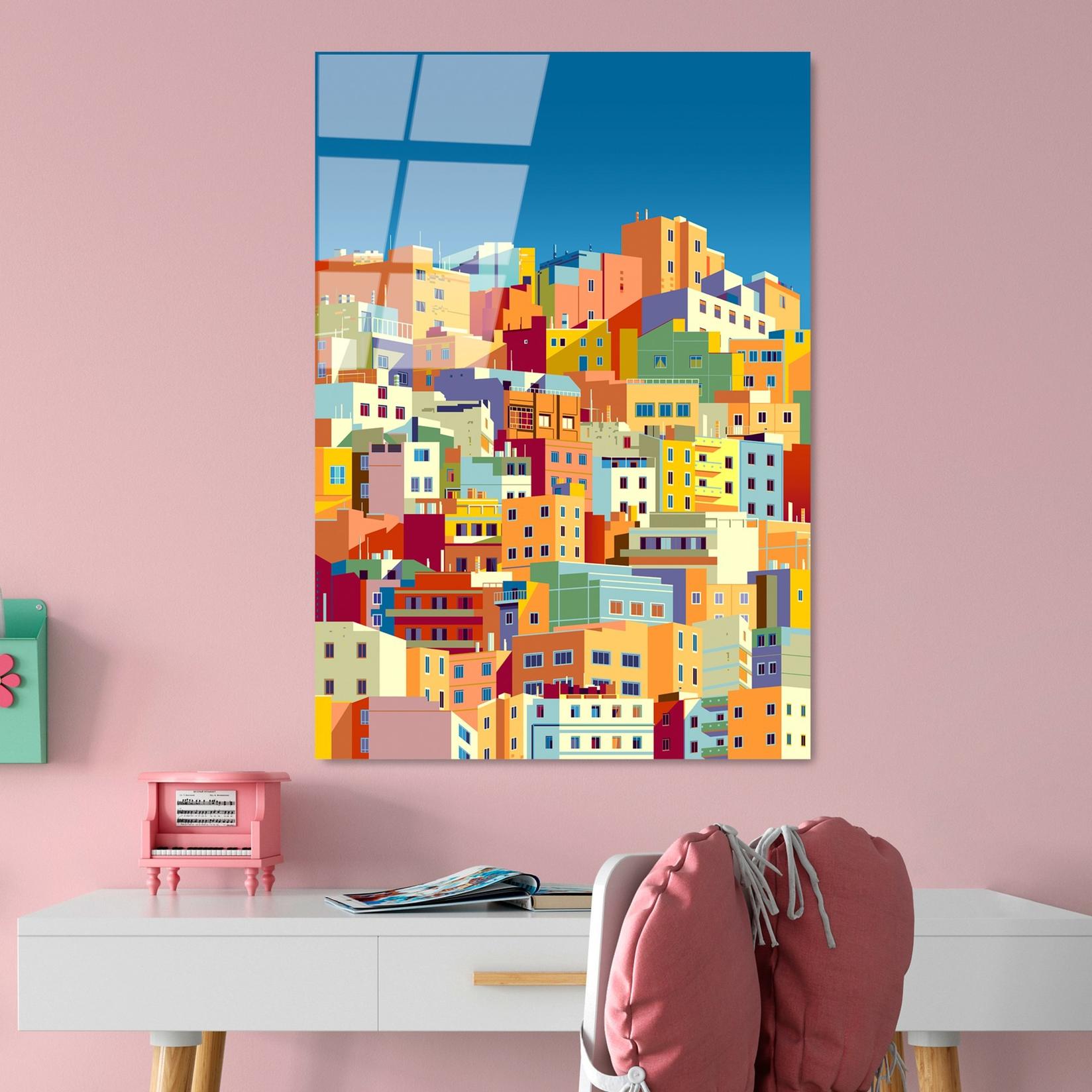 Wallity Slika od kalenog stakla 70x100cm