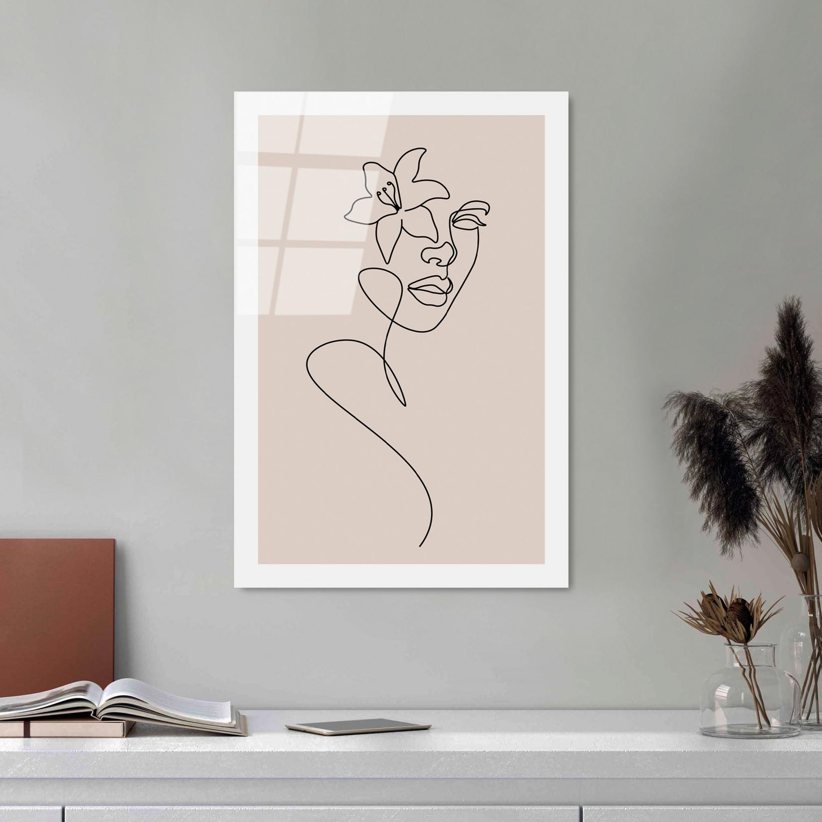 Wallity Slika od kalenog stakla 30x45cm