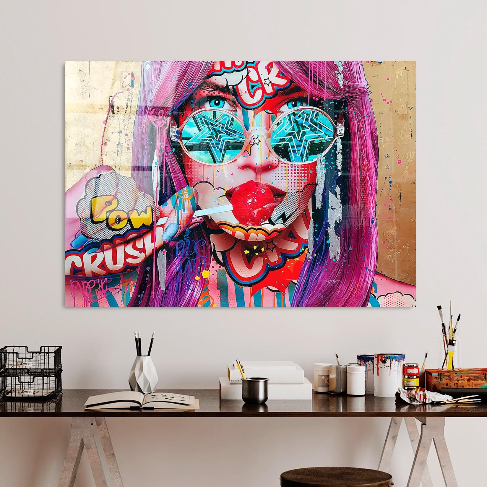 Wallity Slika od kalenog stakla 70x100cm