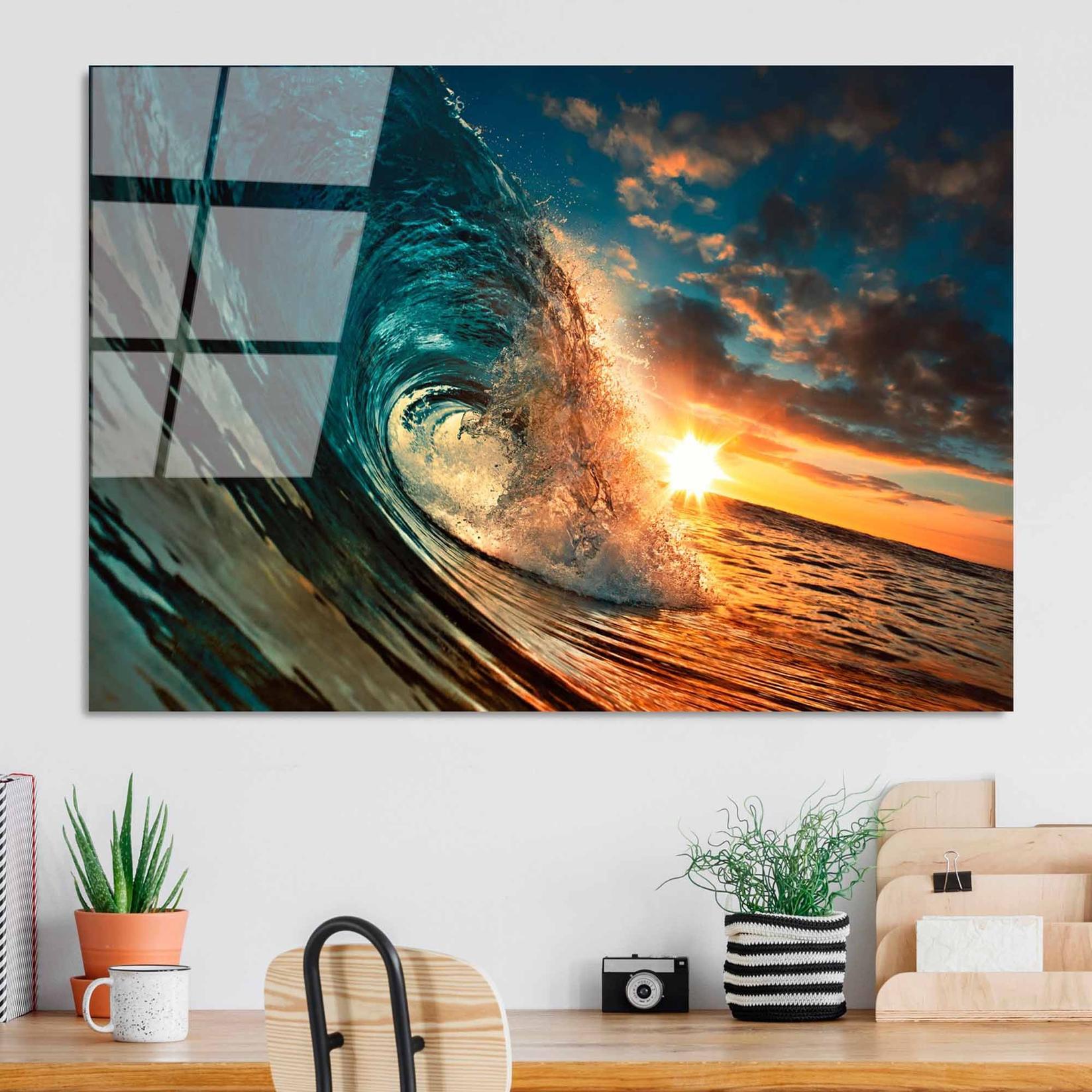 Wallity Slika od kalenog stakla 70x100cm