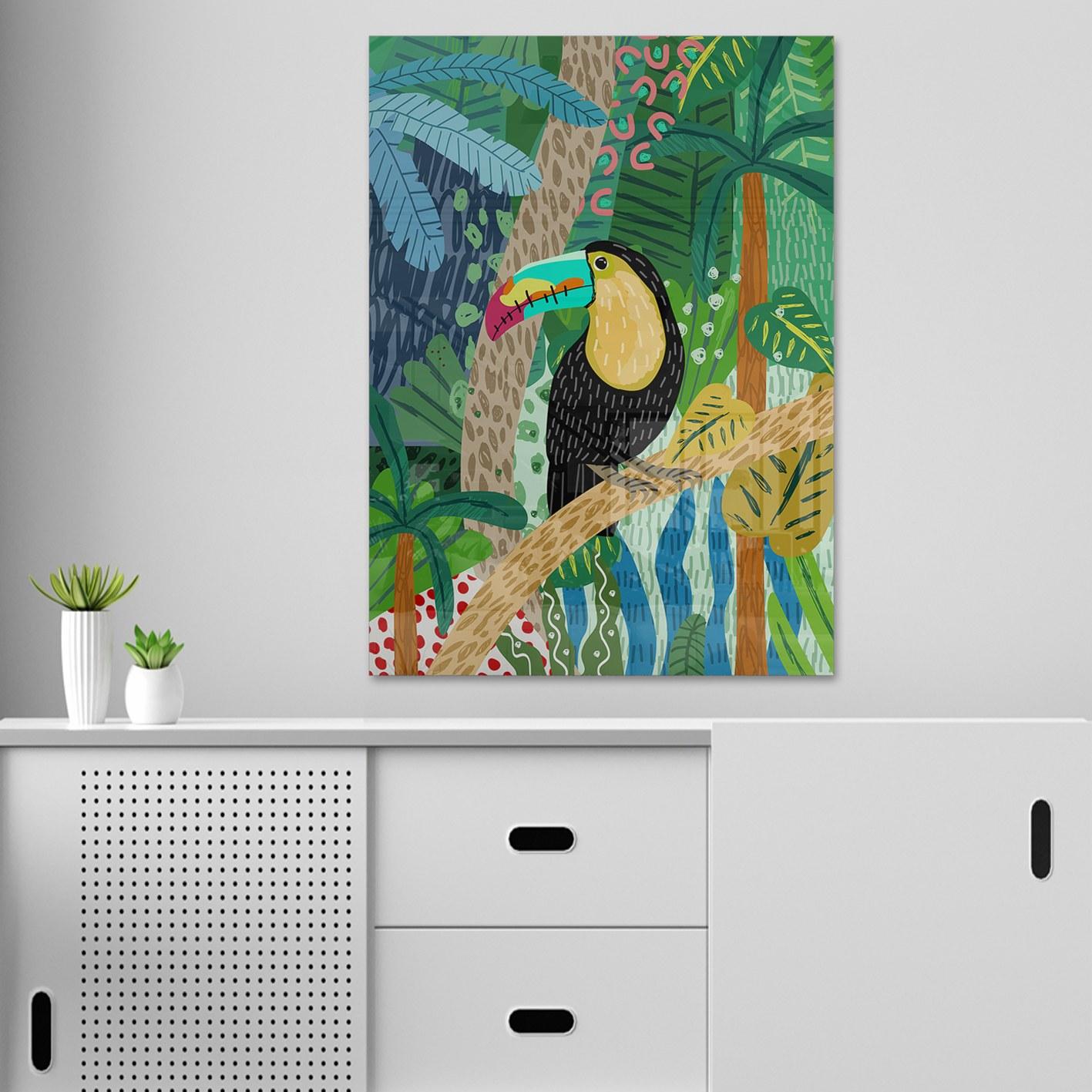Wallity Slika od kalenog stakla 50x70cm