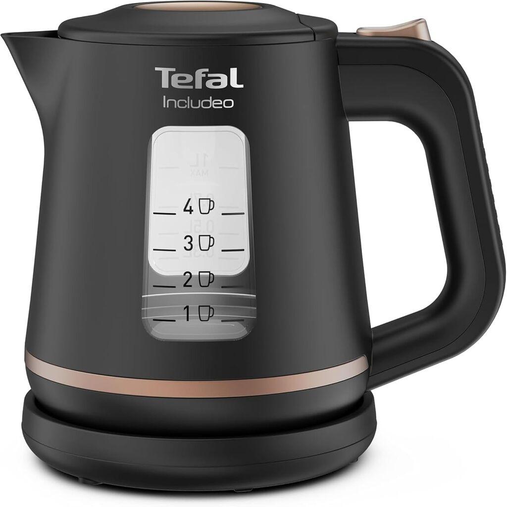 Tefal Kuvalo za vodu Includeo KI533811,  1l 1800W, Crno