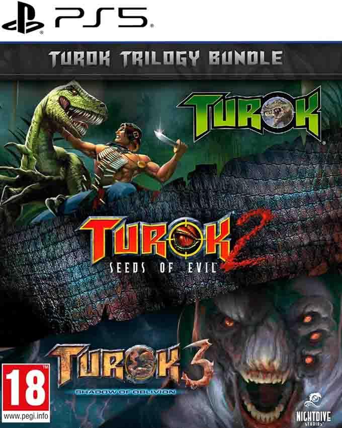 Nightdive Studios Igrica za PS5 Turok Trilogy Bundle
