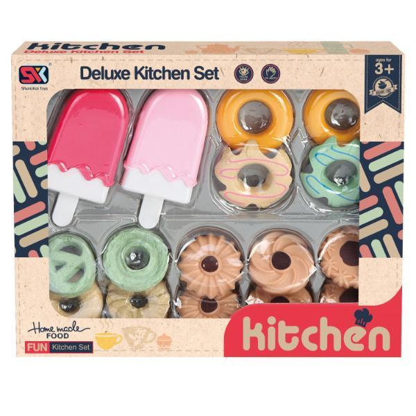 Hk Mini Set za igru Kolači i sladoledi, 16 delova