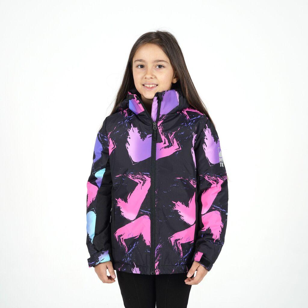 Wintro Jakna za devojčice Sarai Jacket, Crna