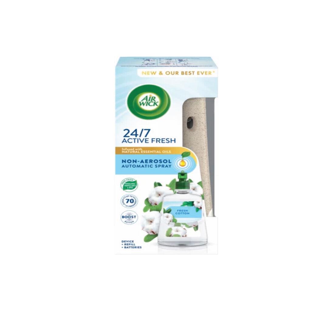 Automatski osveživač vazduha Air Wick Fresh Cotton, 228 ml