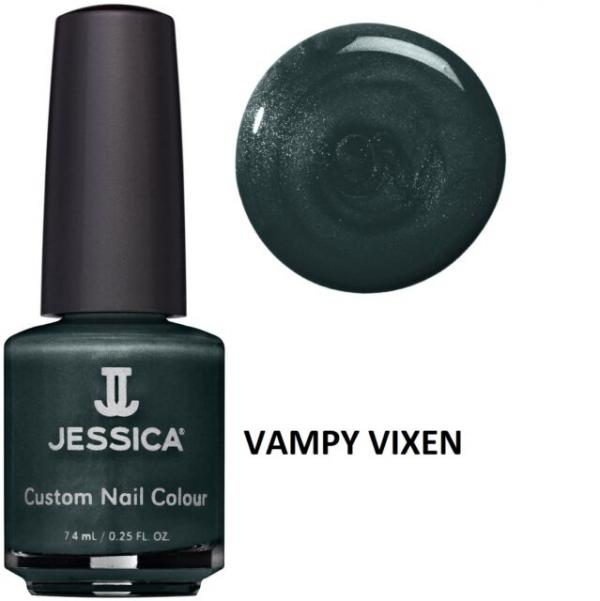JESSICA Lak za nokte Vampy Vixen, Crni