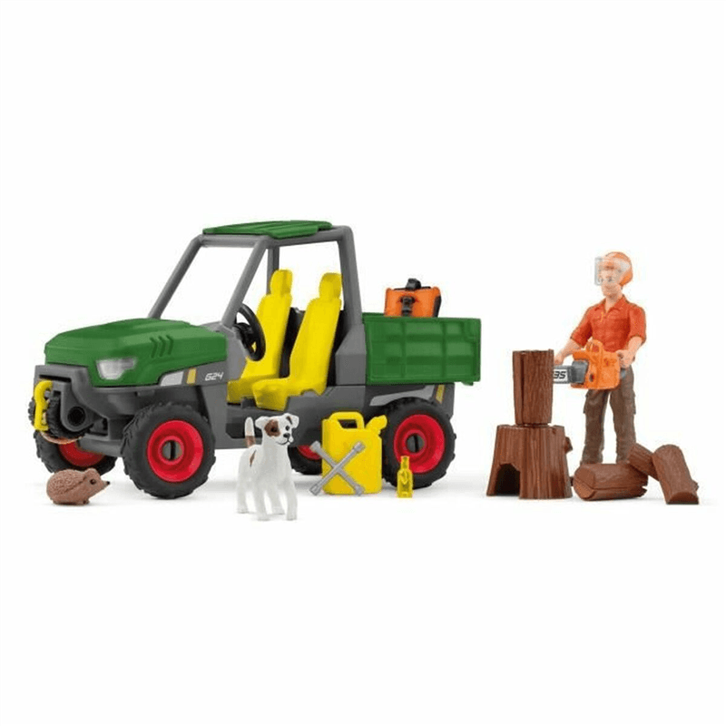 Schleich Igačka Set Kamion za rad u šumi