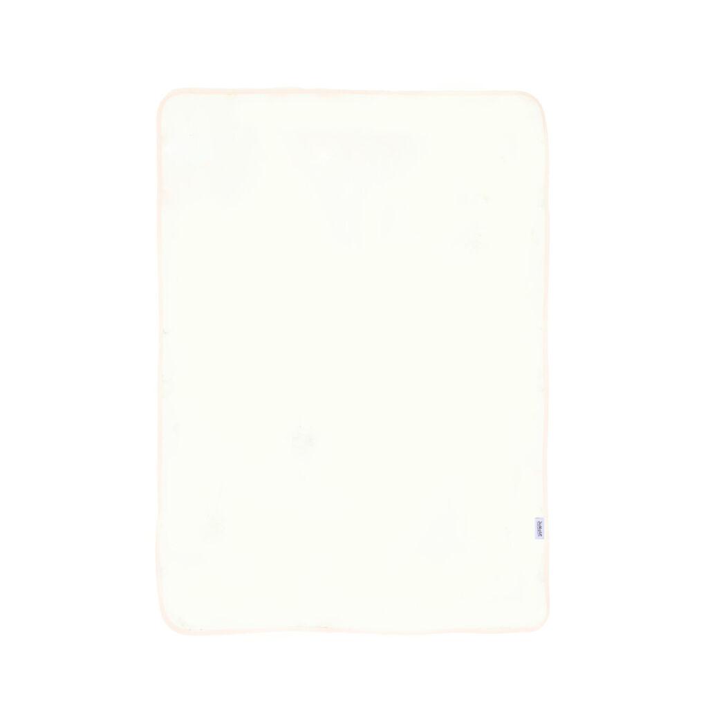 Jungle Nepromočiva podloga za krevetac sa lastišem, 60x120cm, Bela