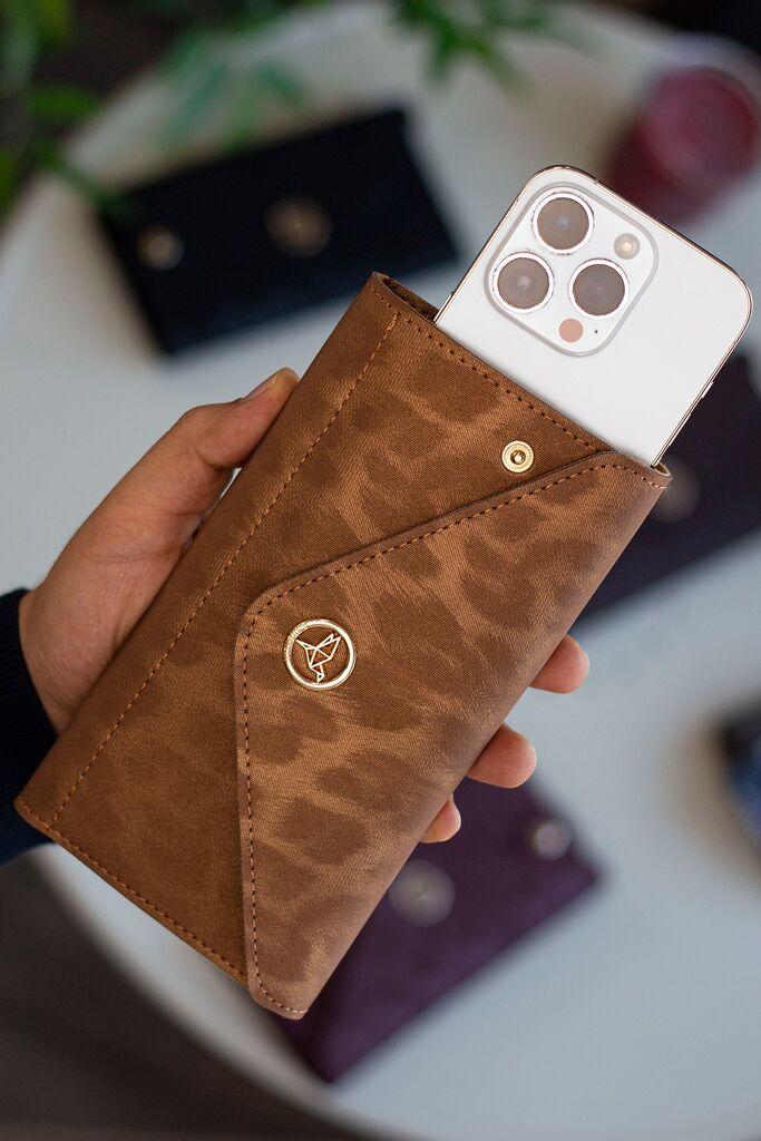 Garbalia Ženski novčanik Envelope, Zlatni