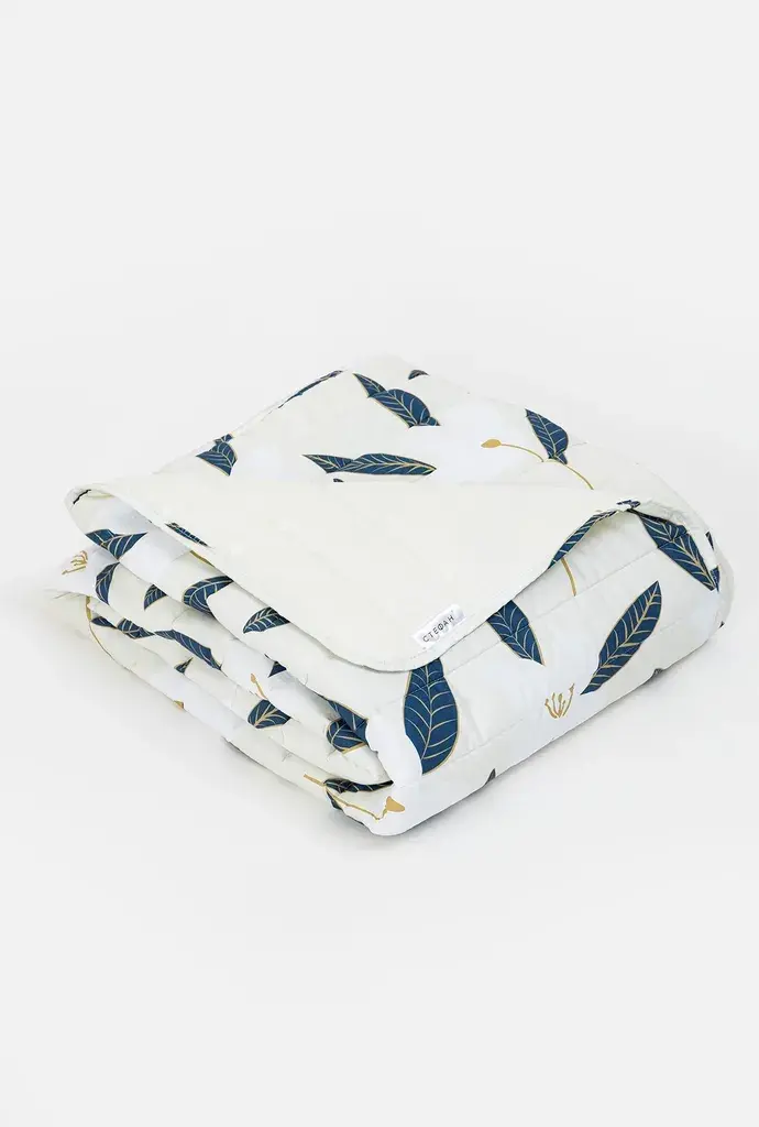 Stefan Prekrivač 1396, 140x200cm, Belo-teget