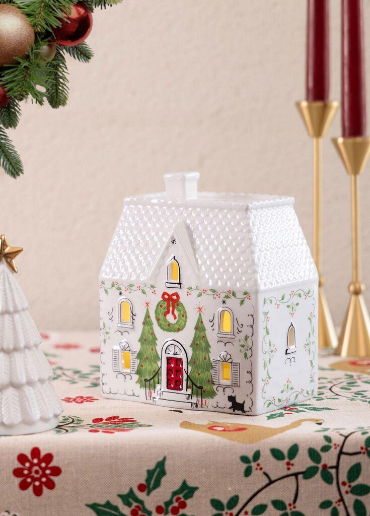 Aberto Design Dekorativni predmet SUS0225, 14x9x17 cm, Beli