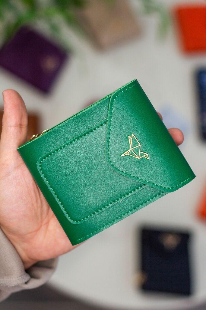 Garbalia Ženski novčanik Peru, Zeleni