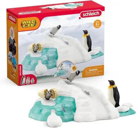Schleich Igračka Set Familija pingvina